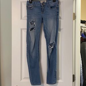Hollister distressed jeans